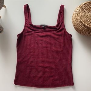 Sleeveless Square-Neck Top - Fashion Nova